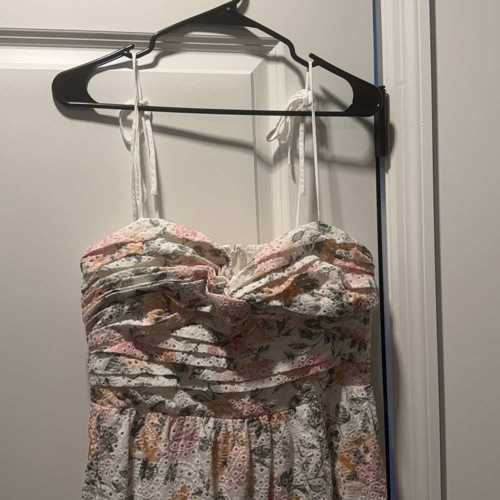 Astr Floral Print Midi Dress - Picture 6 of 7